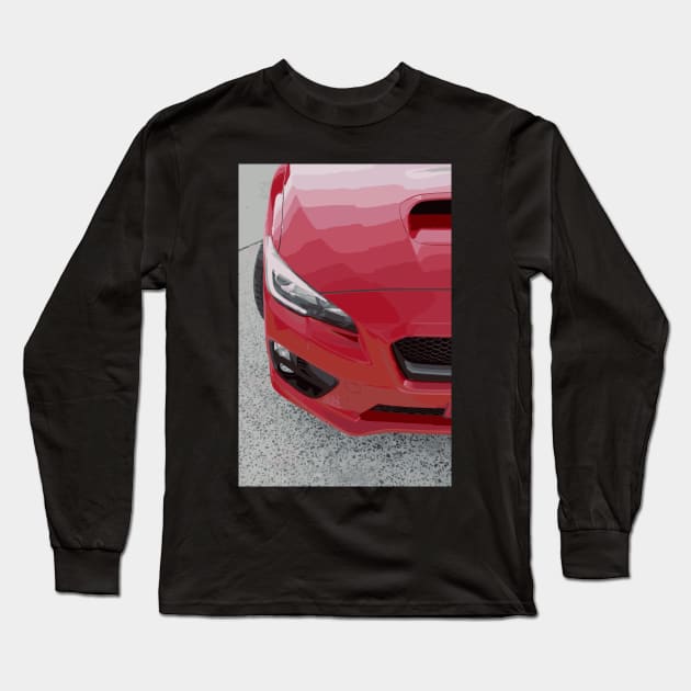 Subaru - WRX Long Sleeve T-Shirt by Rendagarth_Design_Company